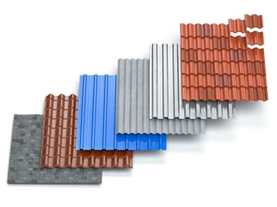 Different roofing materials