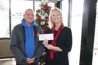 Skagit Roofing LLC Meals On Wheels Donation